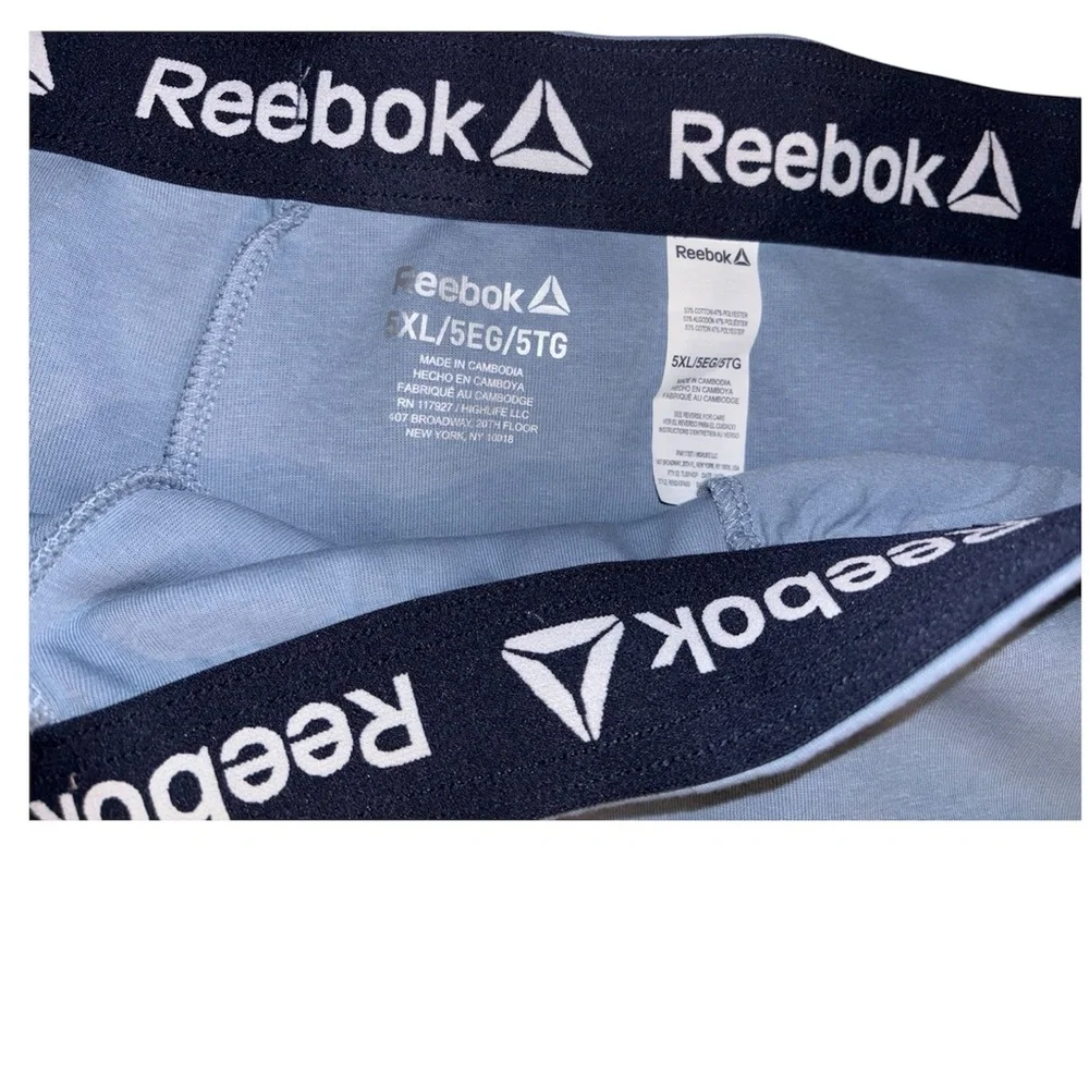 Reebok Light Blue / Reebok Men's Momentum Fleece Jogger, Size 5XL